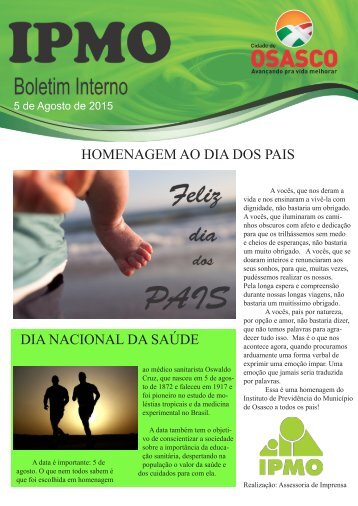 Boletim interno IPMO