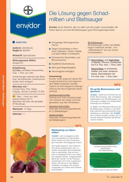 Obstbau 2012 - Bayer CropScience