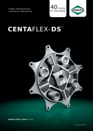CENTAFLEX-DS® - CENTA Antriebe Kirschey GmbH
