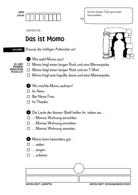 LEKTÜRE: MOMO