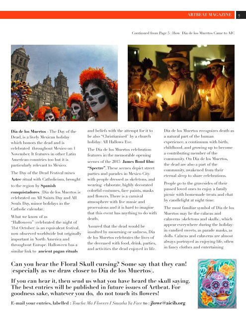 ARTBEAT Issue 01 October 2016