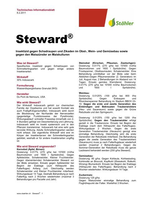 Steward - Stähler SA