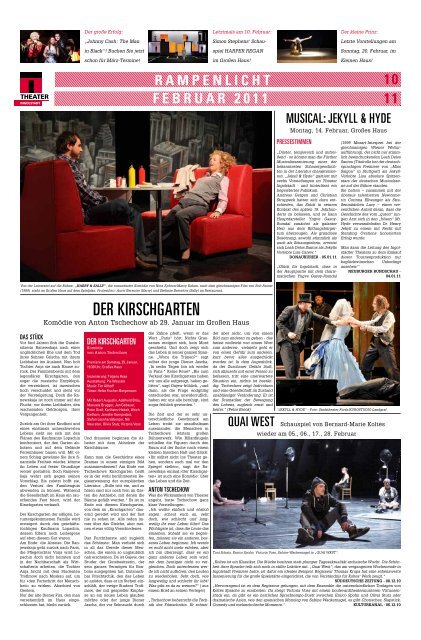 Der KirScHGarTen - Theater Ingolstadt