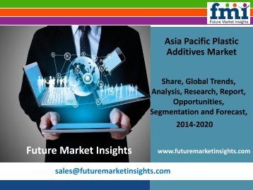 Asia Pacific Plastic Additives Market Trends and Competitive Landscape Outlook to 2020
