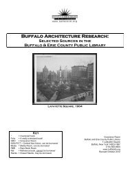 Buffalo Architecture Research: - Buffalo and Erie County Public Library