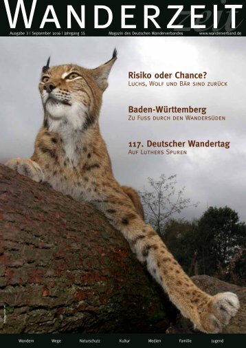 Wanderzeit, Ausgabe September 2016