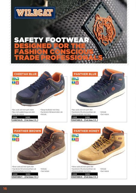 Progressive Safety Footwear Catalogue 2016/17