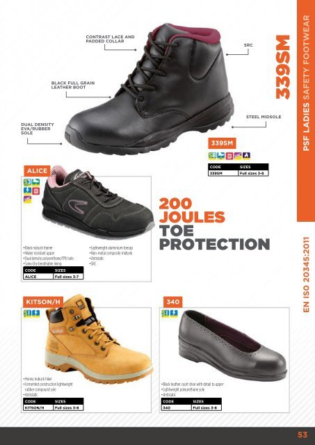 Progressive Safety Footwear Catalogue 2016/17