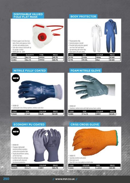 Progressive Safety Footwear, Workwear and PPE Catalogue 2016/17