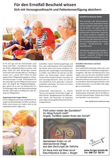 Praxiszeitschrift Juli 2016