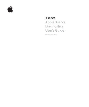 Apple Apple Xserve Diagnostics User's Guide - Apple Xserve Diagnostics User's Guide