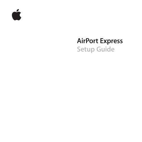 Apple AirPort Express 802.11n (1st Generation)