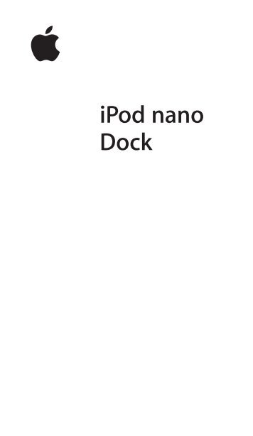 Ipod Nano 4th Gen User Manual