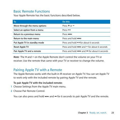 Apple Apple TV (1st generation) - Setup Guide - Apple TV (1st generation) - Setup Guide