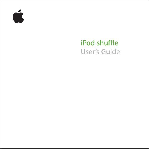 Apple iPod shuffle User