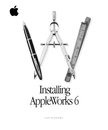 Apple AppleWorks 6 for Windows: Installing - AppleWorks 6 for Windows: Installing