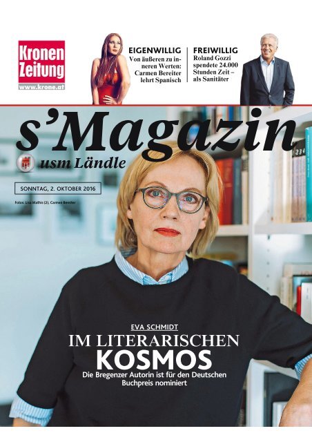 s'Magazin usm Ländle, 2. Oktober 2016