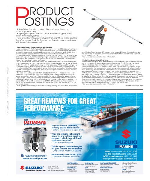 Caribbean Compass Yachting Magazine October 2016