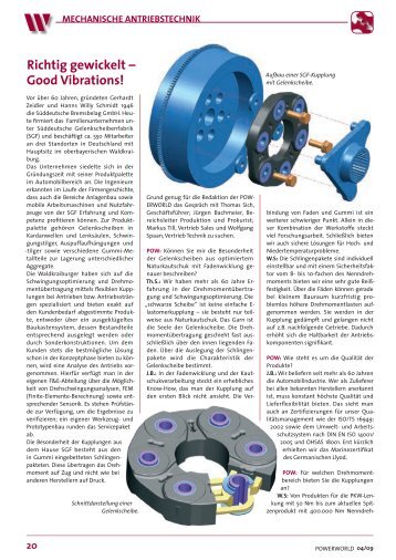 richtig gewickelt – Good Vibrations! - TechTex Verlag