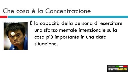 11 - Il Dialogo interno e La Concentrazione 2015