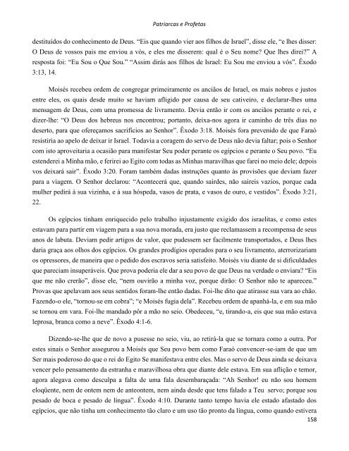 Patriarcas e Profetas por Ellen G White [Edição Revisada]