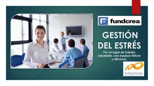 GESTIÓN DEL ESTRÉS FOLLETO INFORMATIVO 2