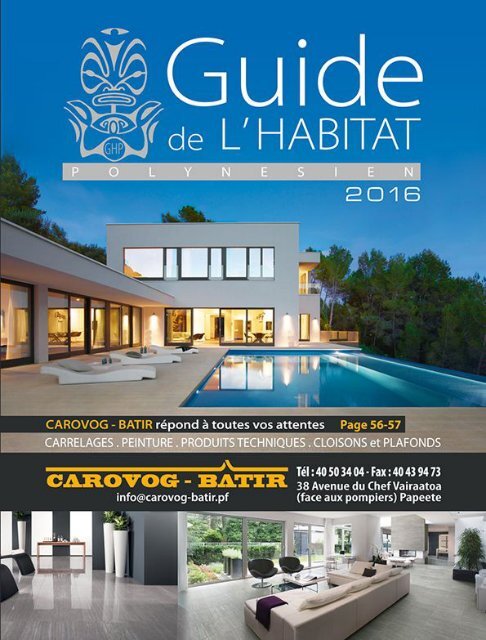 Guide de l'habitat 2016