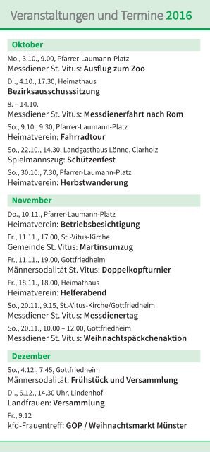 dorfklatsch - Herbst/Winter 2016