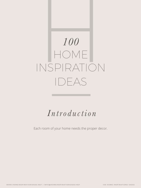 Home Inpiration Ideas