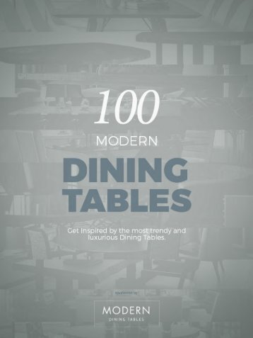 Modern Dining Tables