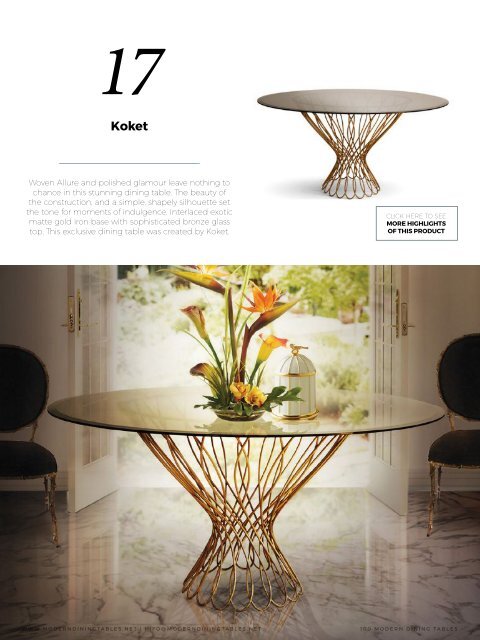 Modern Dining Tables