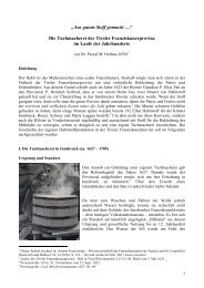 Die Tuchmacherei der Tiroler - Franziskaner in Schwaz