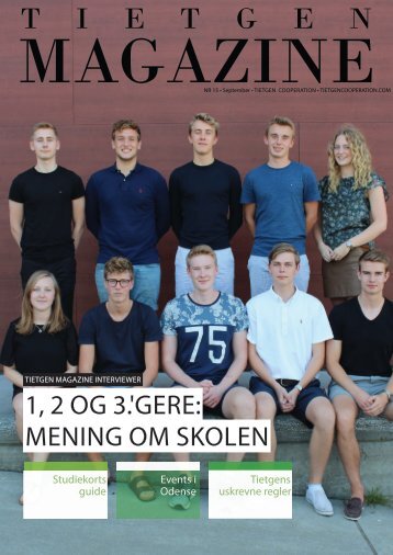 Tietgen Magazine #15 - rettet