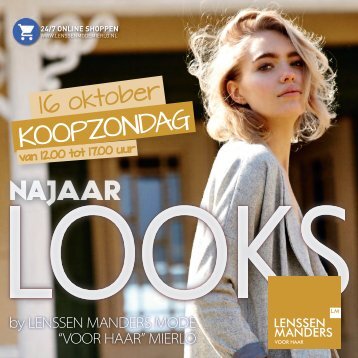 Looks Najaar by Lenssen Manders "voor haar" (2016)