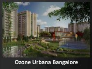 Ongoing Projects in Bangalore for Sale
