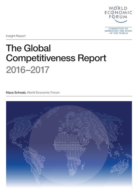 The Global Competitiveness Report 2016–2017