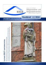 KRGB Rundbrief 2016 / 2