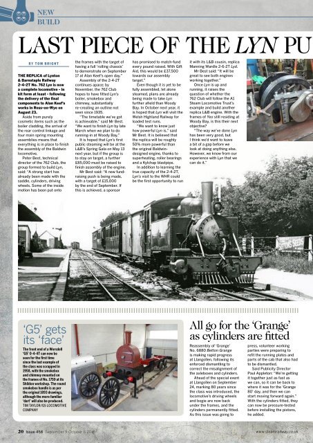 Steam Railway Mini Magazine