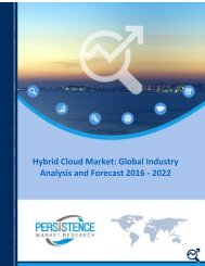 Hybrid Cloud Market Report, Aalysis and Forecast 2016 - 2022