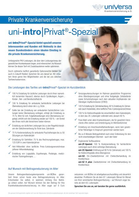 Highlightblatt_uni-intro_privat_spezial