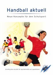 Handball aktuell - Leistungskurs Sport - FreePage