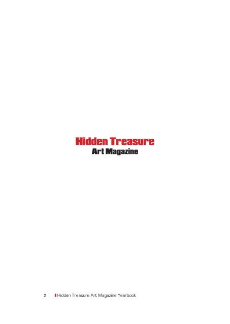Hidden Treasure Art Magazine Yearbook 2015