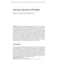 Scale-Space Approaches to FTLE Ridges - Visdom