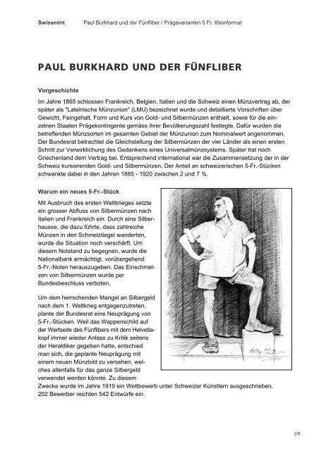PAUL BURKHARD UND DER FÜNFLIBER - Swissmint