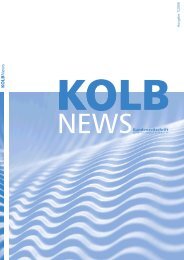 K OLB News - Hans Kolb Wellpappe GmbH & Co