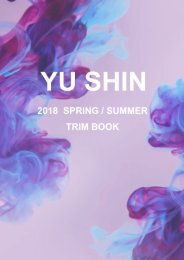 YU SHIN 2018 SPRING / SUMMER TRIM BOOK