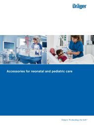Accessories for neonatal and pediatric care catalogue