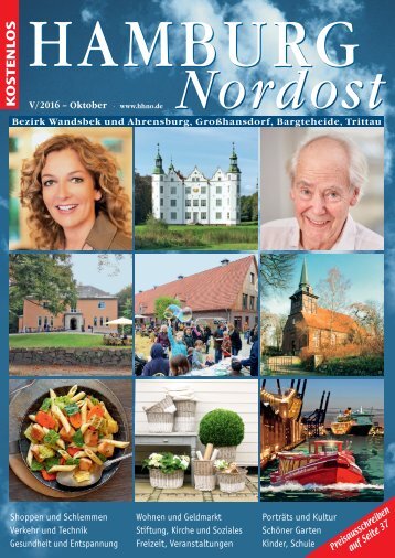 Hamburg Nordost Magazin Ausgabe 5.2016 Oktober