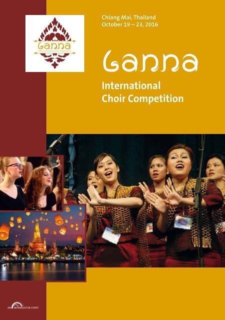 Chiang Mai 2016 - Program Book