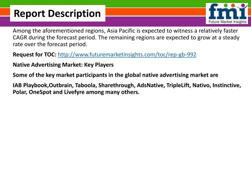 Native Advertising Market Size in terms of volume and value 2015-2025